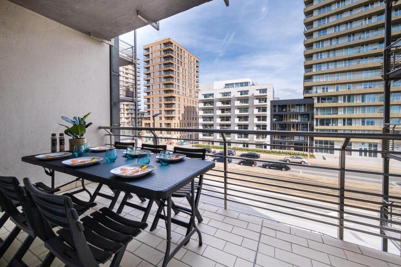 אוסטנדה Apartment 2 Bedrooms With Magnificent Seaview And Free Parking מראה חיצוני תמונה